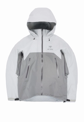 Arc'teryx Men's Beta AR Jacket - Solitude / Void Layered Collar Design