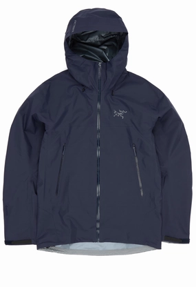 EcoFriendly Dye Easy Layering Arc'teryx Men's Beta SL Jacket - Black Sapphire