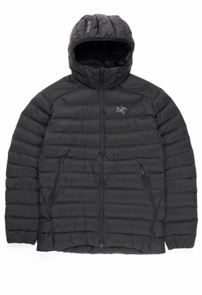 Arc'teryx Men's Cerium Hoody - Black Fleece Inside
