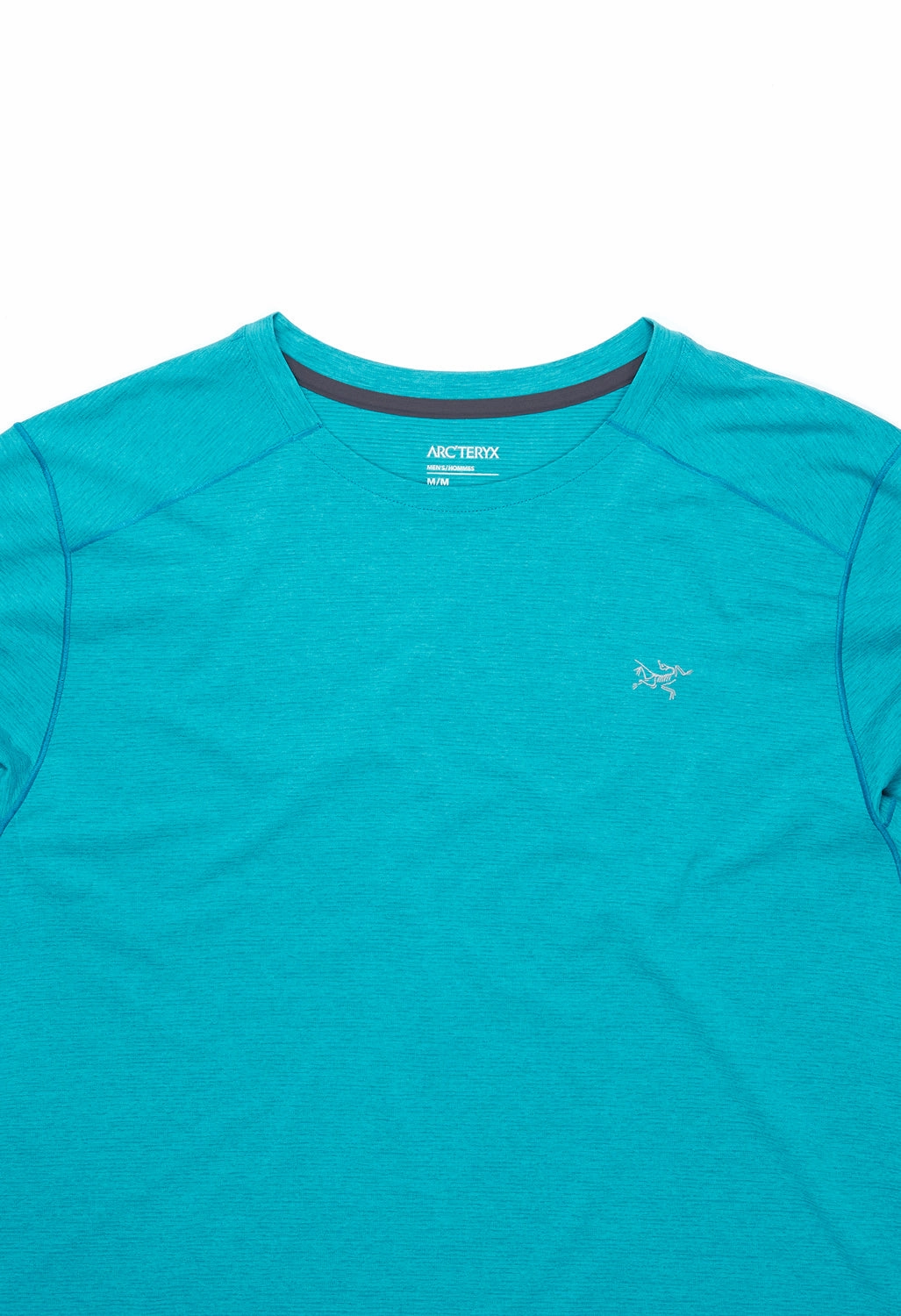 Arc'teryx Men's Cormac Long Sleeved Crew - Dark Blue Tetra Heather Travel Comfort Style