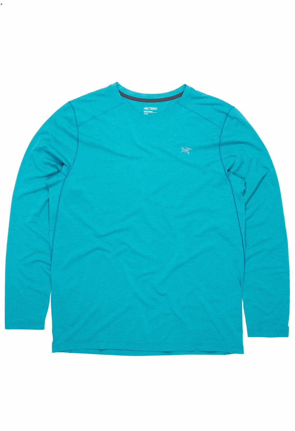 MoistureWicking Classic Outfit Style Arc'teryx Men's Cormac Long Sleeved Crew - Dark Blue Tetra Heather