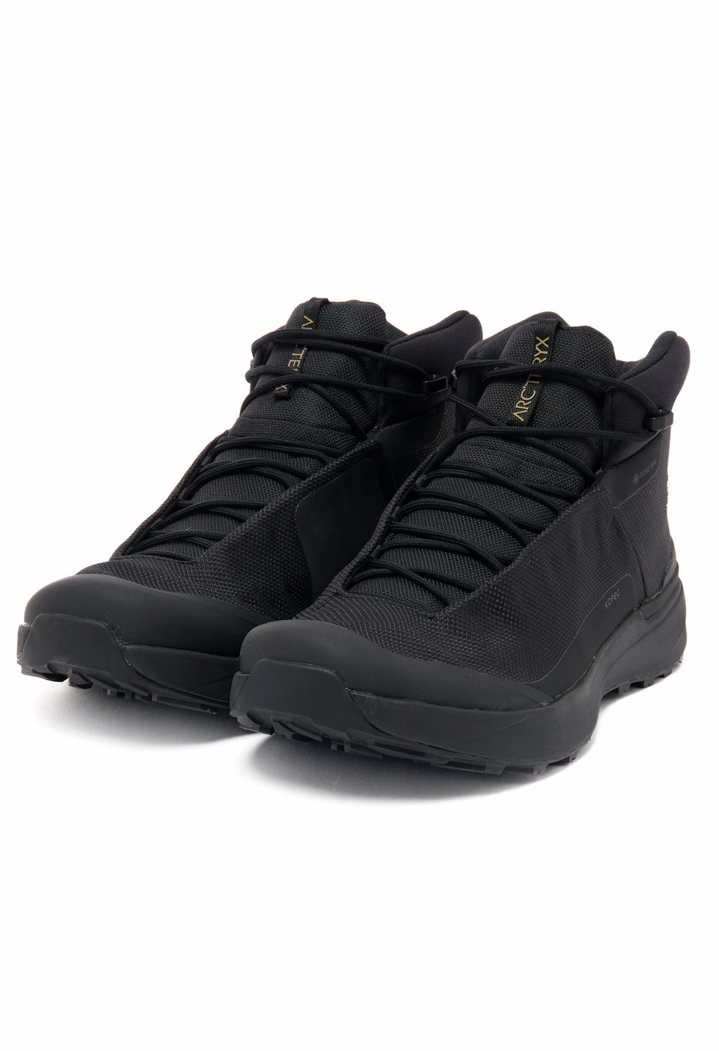 Ventilation Perforations Arc'teryx Men's Kopec Mid GORE-TEX Boots - Black / Black