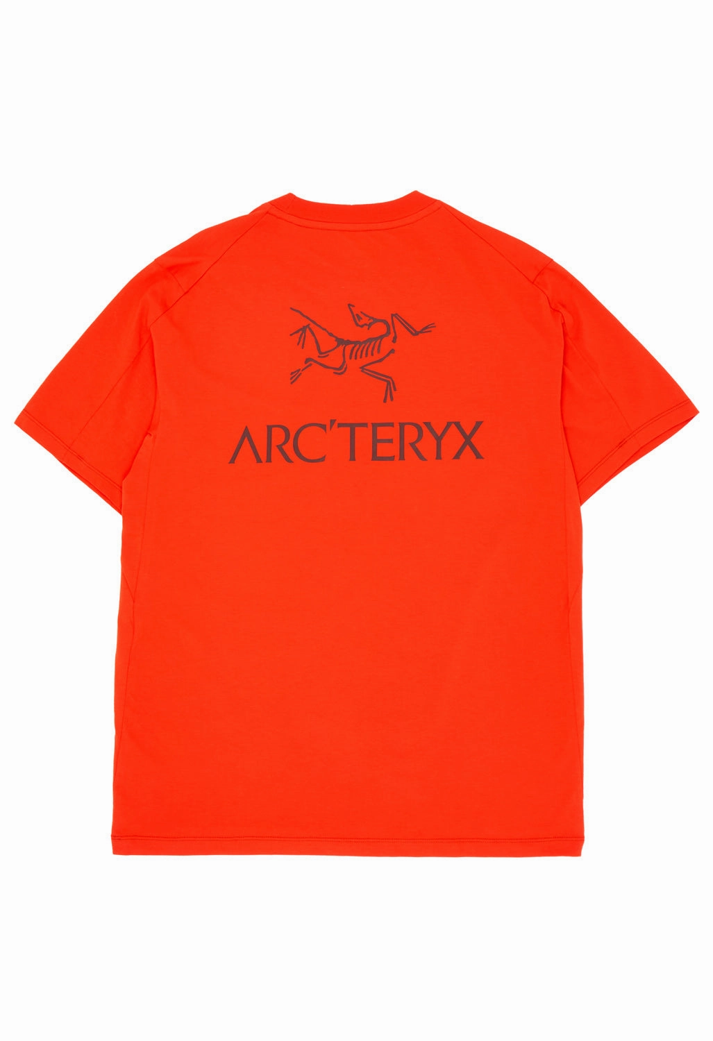 Non Irritating Seams Arc'teryx Men's Kragg SL Bird Word T-Shirt - Dynasty / Mars