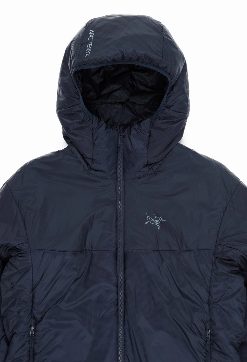 Adaptive Tension Bands Evening Out Arc'teryx Men's Nuclei Hoodie - Black Sapphire