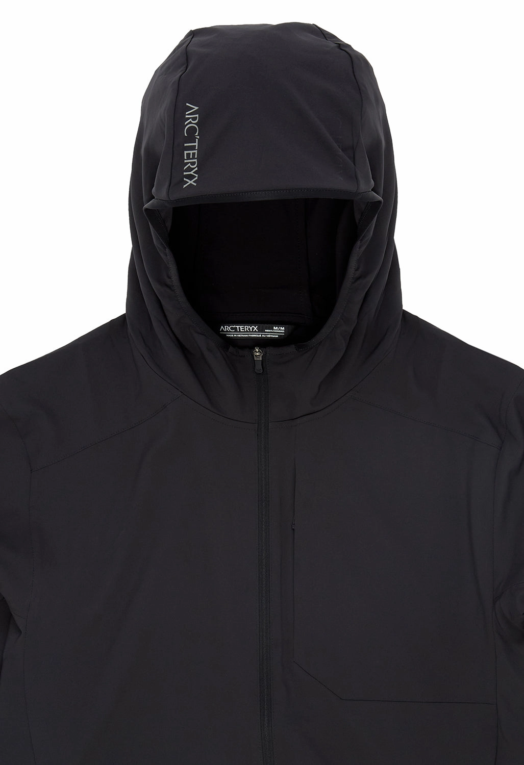 Ergonomic Articulation Reflective Trim Arc'teryx Men's Sima Hoody - Black