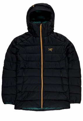 Eco Certified Textile Flexible Fit Arc'teryx Men's Thorium Hoody - Dark Magic