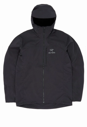 Arc'teryx Squamish Men's Hoodie - Black TapedZippers Thermal Lined