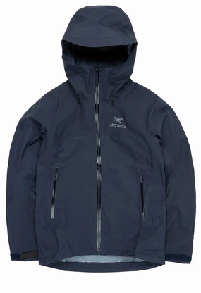 Softshell Coating Cool Season Arc'teryx Women's Beta AR StormHood Jacket - Black Sapphire