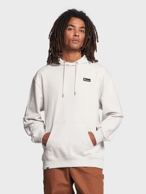 Trendy Colors Badge Hoodie in Nimbus Cloud