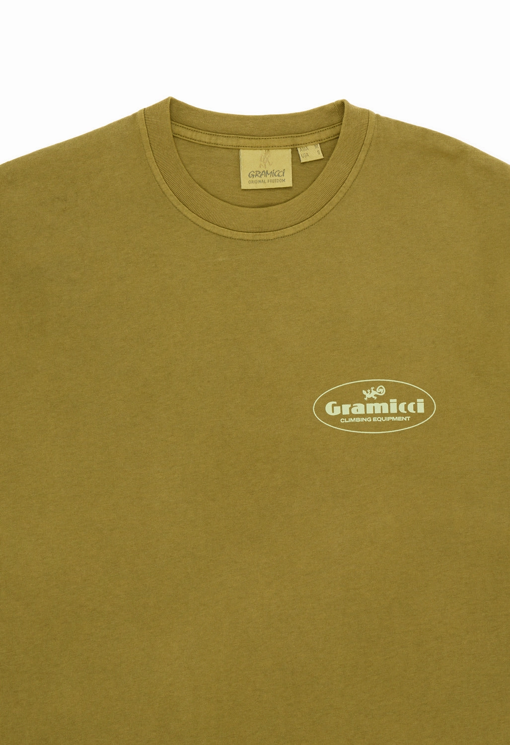 Casual Essentials Wear Gramicci Men's Climbing Equipment T-Shirt - Green
