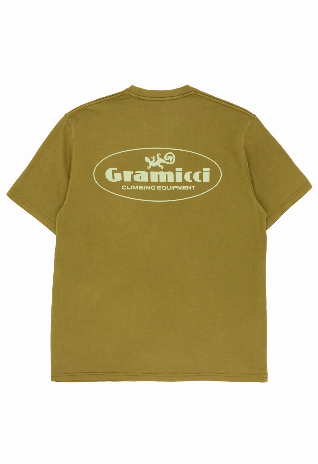 Stretchable Weave All Season Wear Gramicci Men's Climbing Equipment T-Shirt - Green