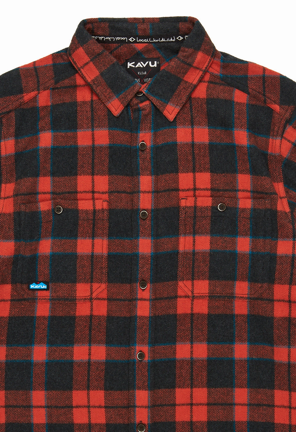 KAVU Men's Big Joe Shirt - Corner Clay Smart Look Smart Appearance