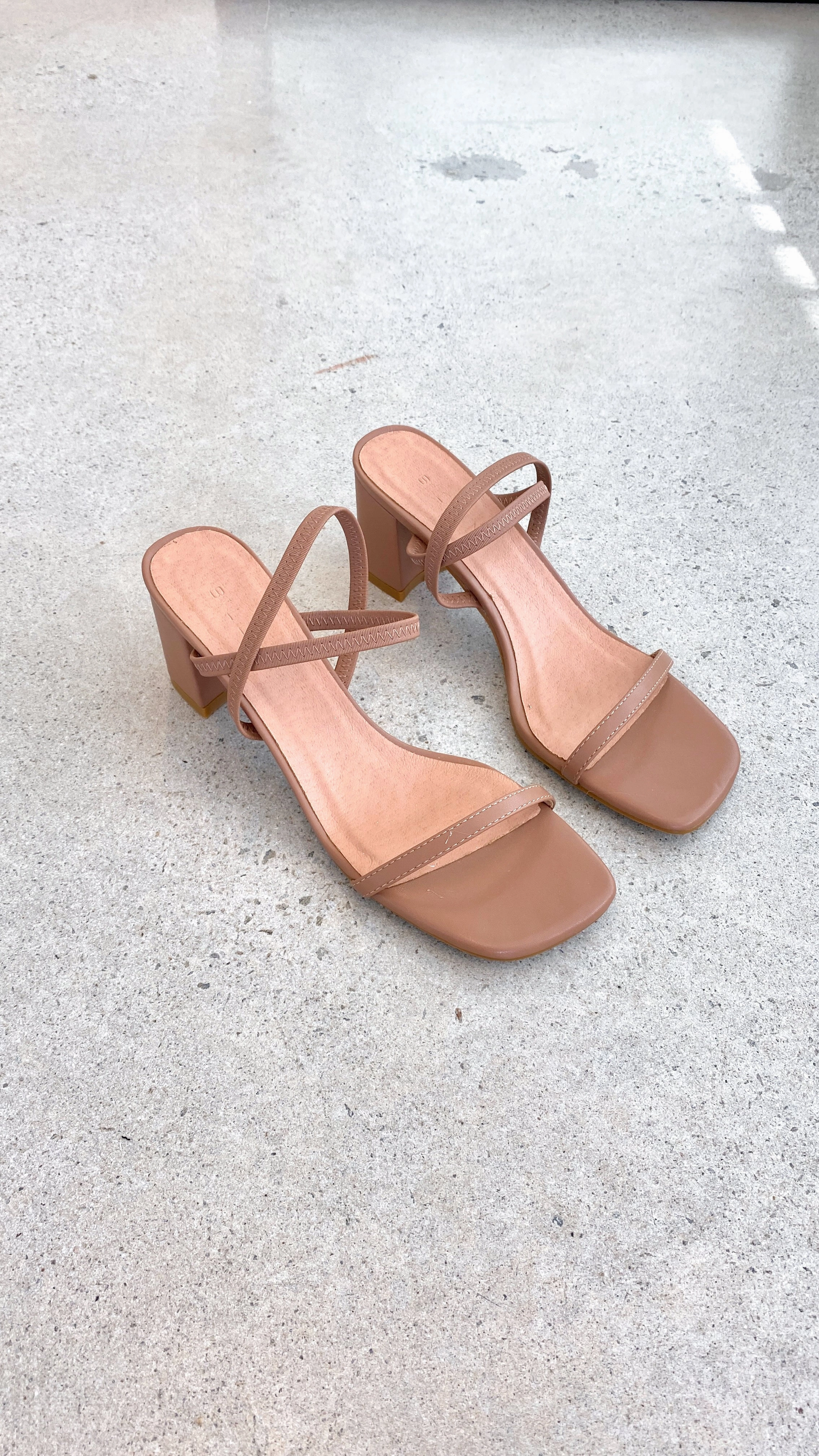 Balton Mule Heel - Teak Chic Dress Shoes Occasion Heels