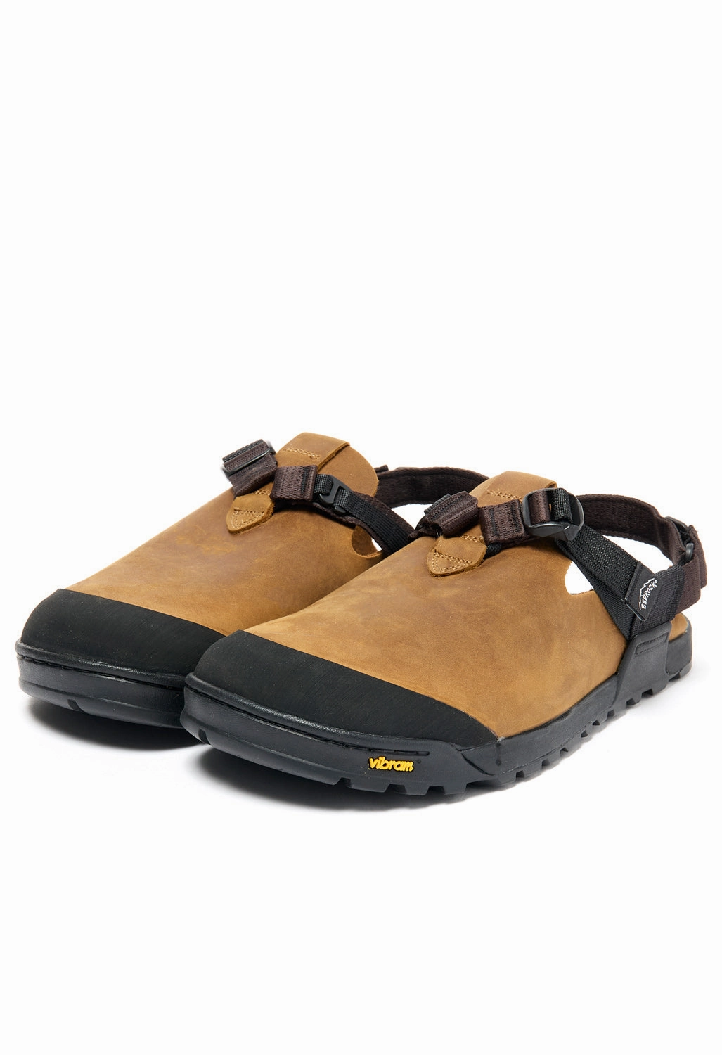Bedrock Sandals Mountain Clog - Brown Nubuck Leather Foot Love