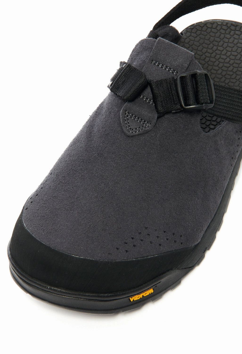 Bedrock Sandals Mountain Clog - Grey Synthetic Suede Comfortable summer shoes