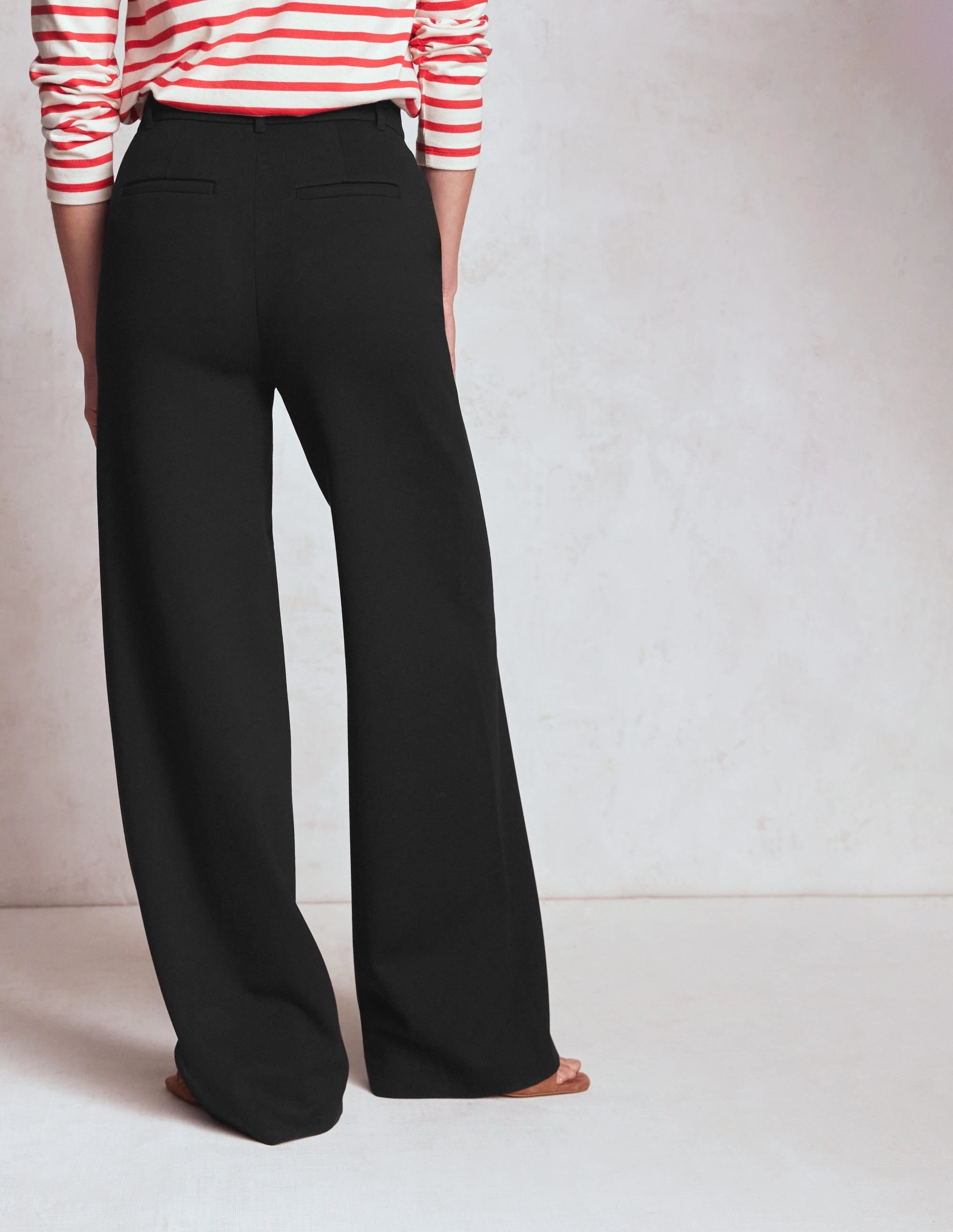 Belgravia Ponte Trousers-Black Everyday Comfort Wear
