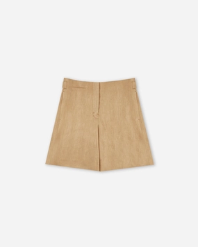 Bermuda shorts in linen Abrasion resistant