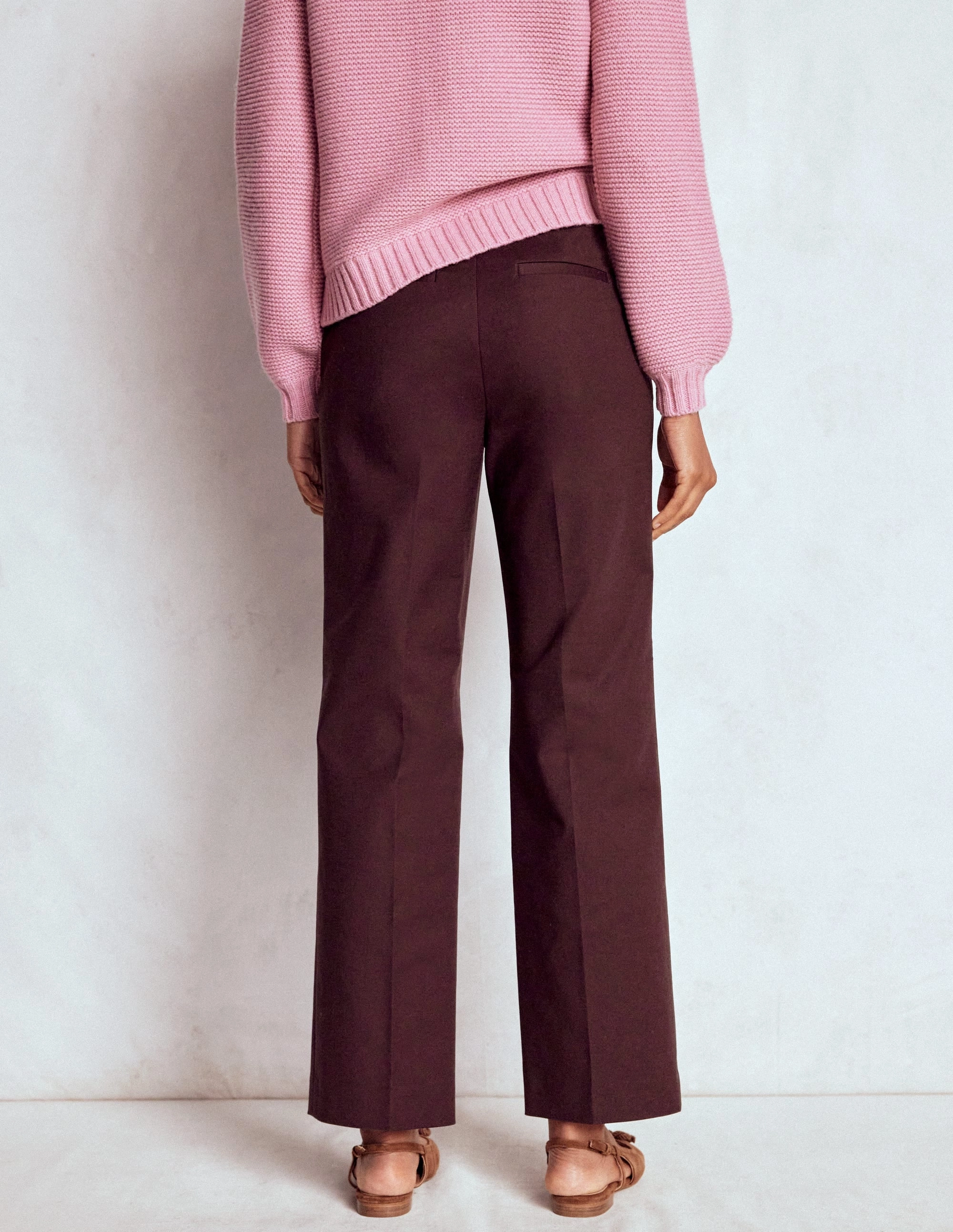 Canonbury 7/8 Trousers-Deep Aubergine QuickDryTechnology