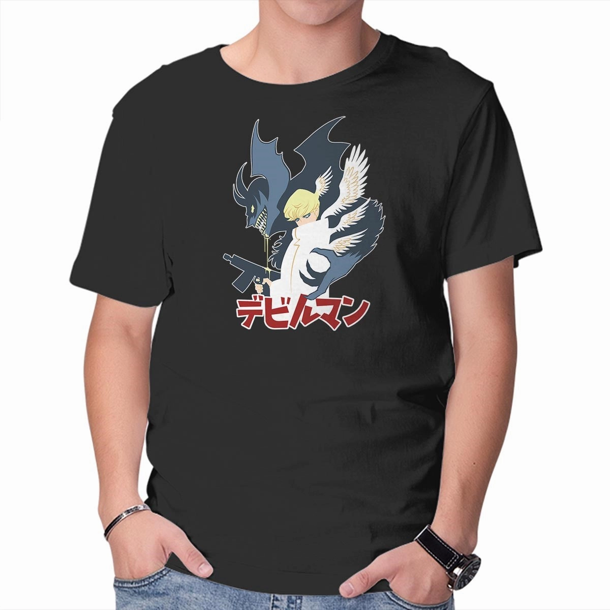 Casual Fit Dimensional Stability Weave Devil and Angel