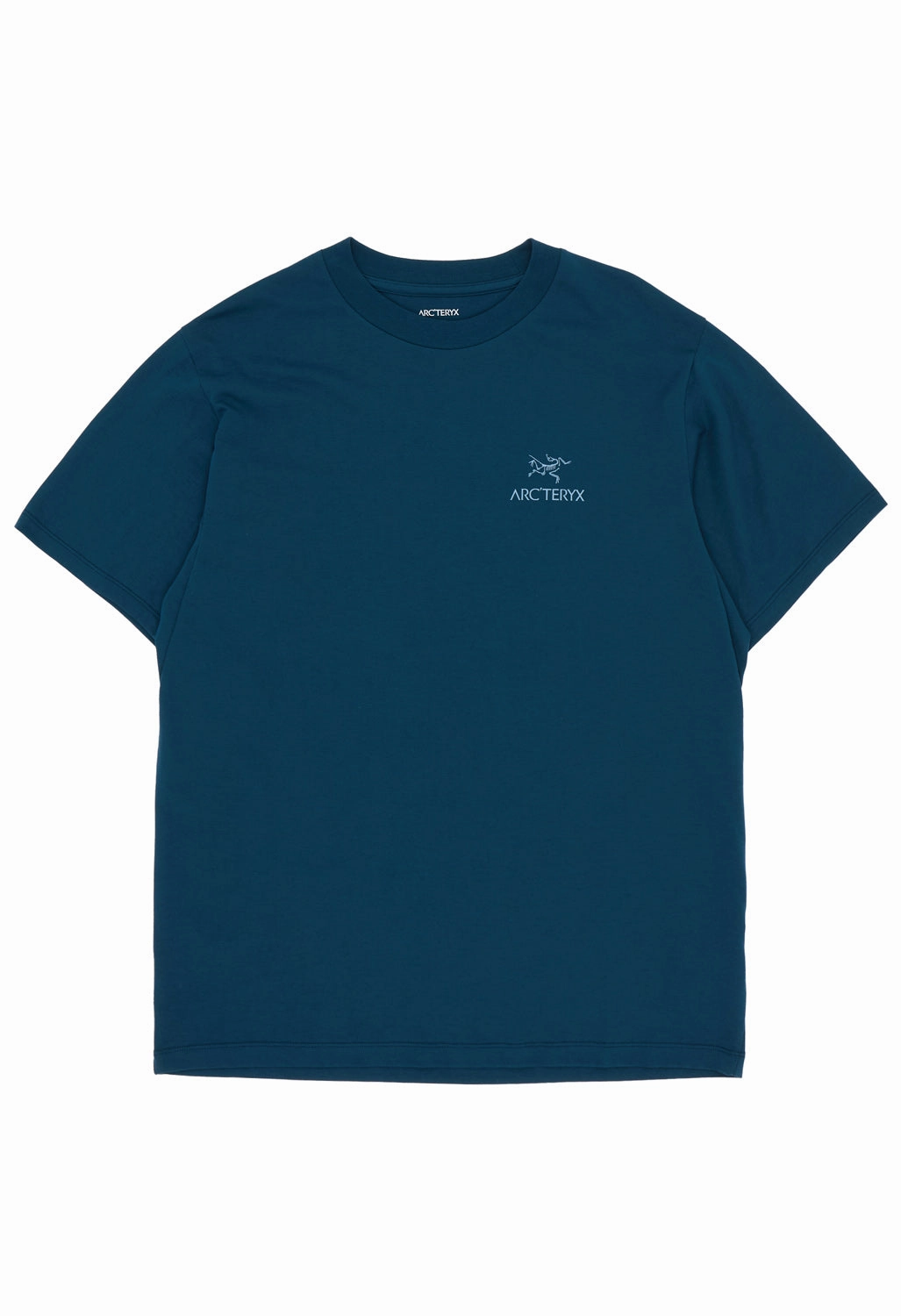 TemperatureControl Fabric Breathable Active Wear Arc'teryx Men's Kragg SL Bird Word T-Shirt - Nightscape / Lt Night