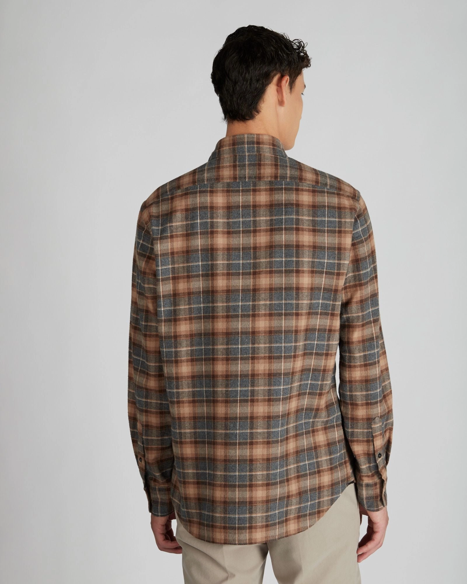 Everyday Essential Checkered Style Regular fit cotton flannel shirt