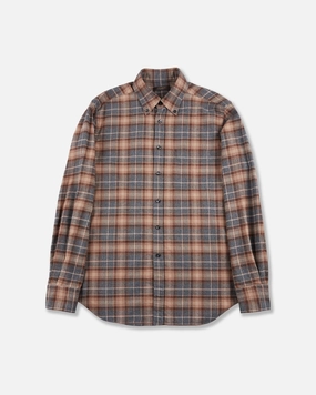 Comfortable Design Comfort Fit Regular fit cotton flannel shirt