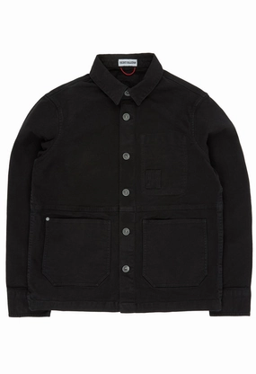 Zippered Closures Topo Designs Women's Dirt Utility Jacket - Black