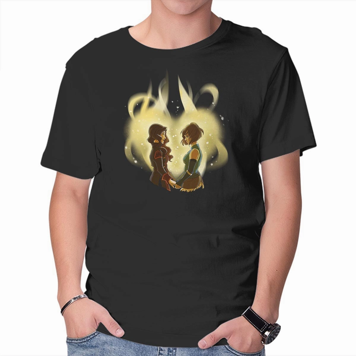 UV protection layer Classic Crew Neck Let's Take a Journey
