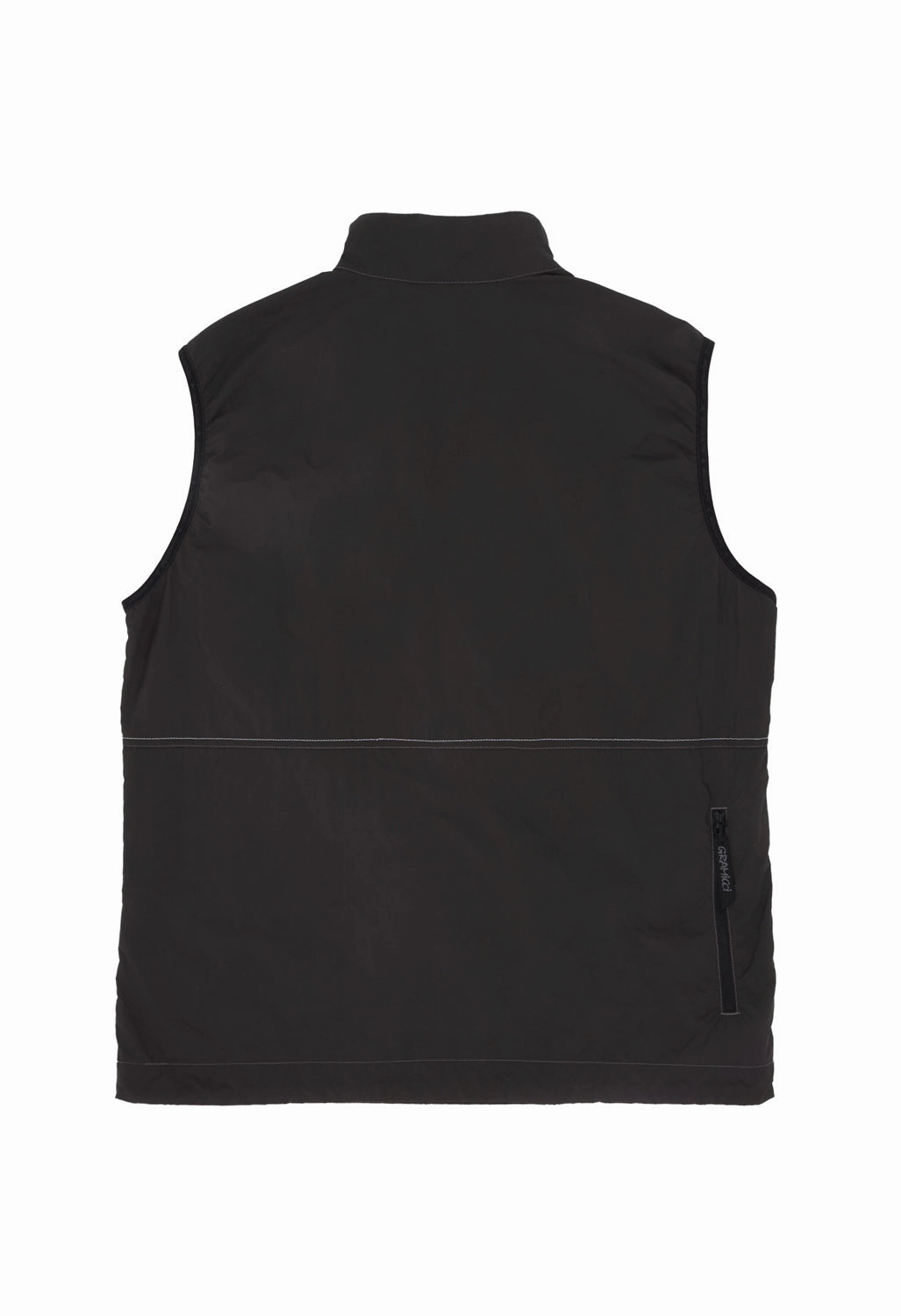 Daily Commute Gramicci x And Wander Men's Brushed Nylon Vest - Charcoal