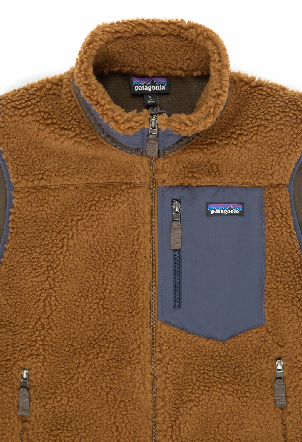 Patagonia Men's Classic Retro-X Vest - Shelter Brown Weekday Street Look Lightweight insulation