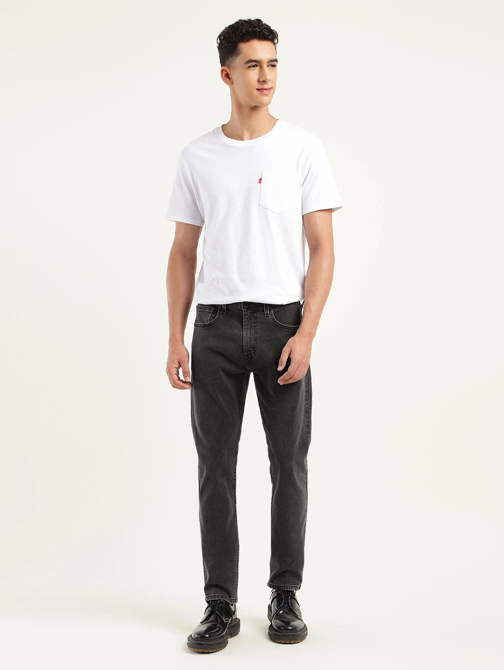 Men's 512 Charcoal Grey Slim Tapered Fit Mid Rise Jeans Weekend Warrior Adult Fashion Gym Ready