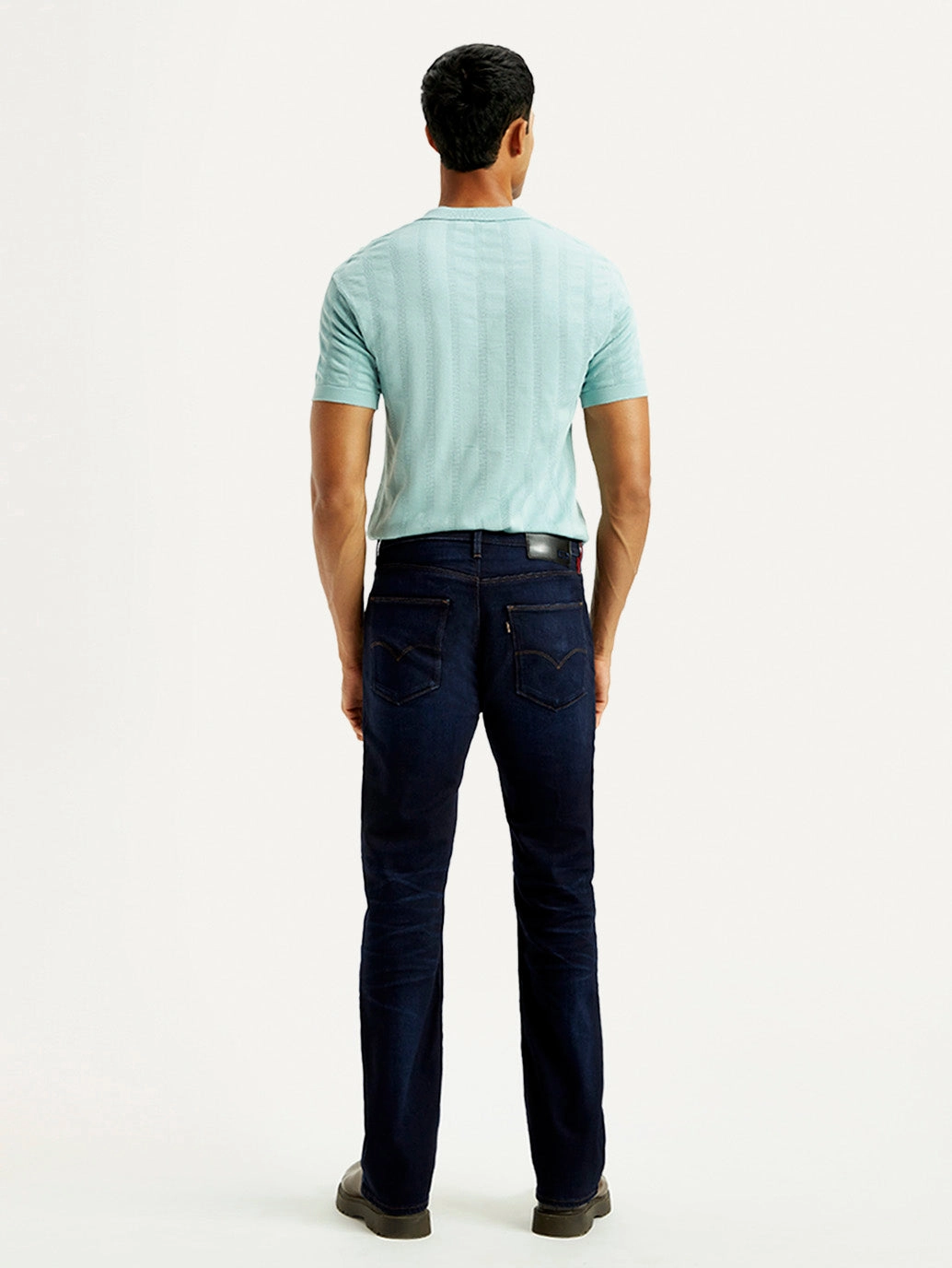 Men's Redloop 527 Med Indigo Bootcut Fit Mid Rise Jeans Light material