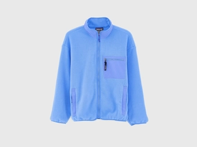 Stain Resistant Bonded Seam Construction Women's Synchilla Fleece Jacket  (251 / W / BLUE)