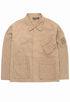 Wild Things Men's WT Coach Jacket - Ice White Stretchable Cuffs Temperature control