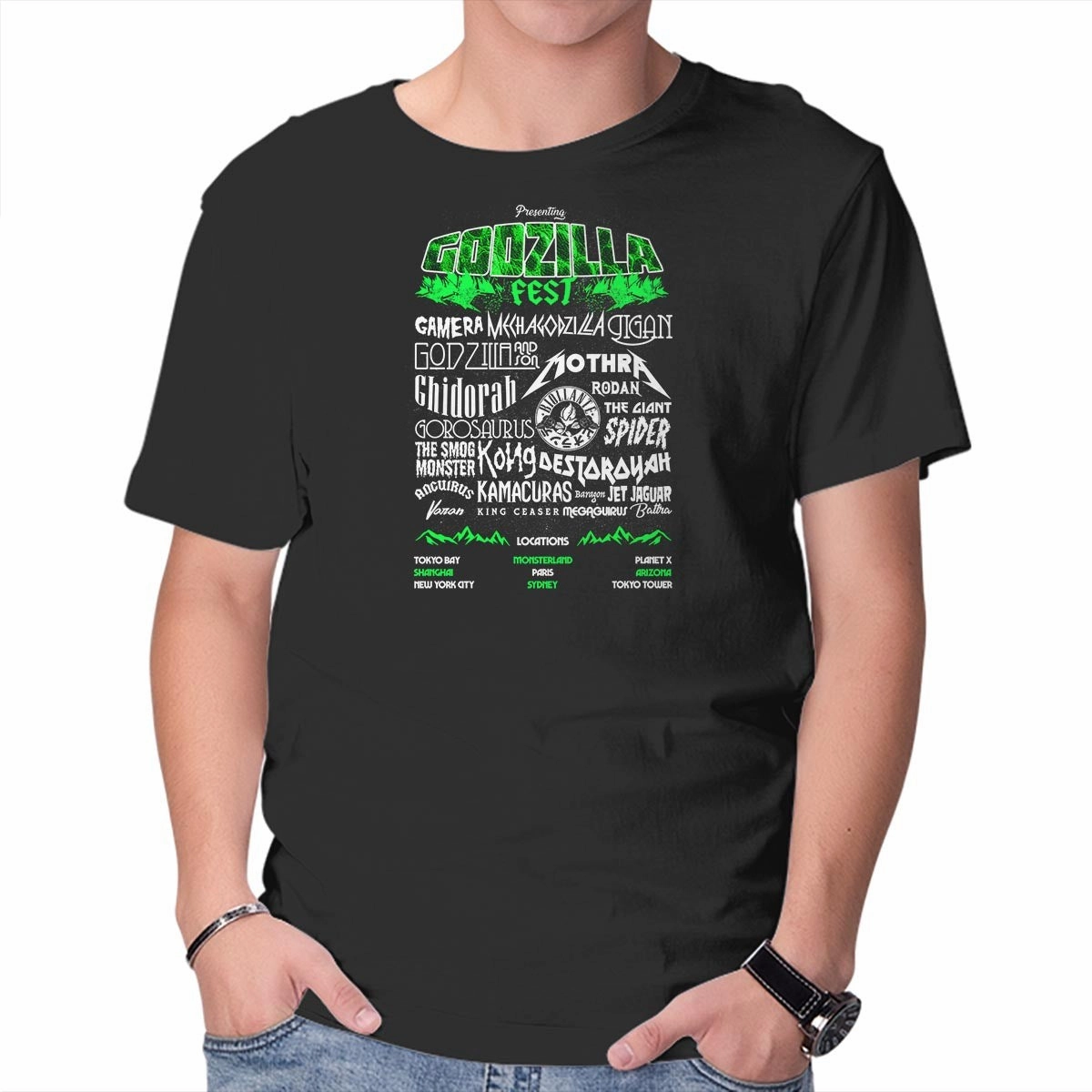 Godzilla Fest Durable Colorfast Finish Weekend Outfit