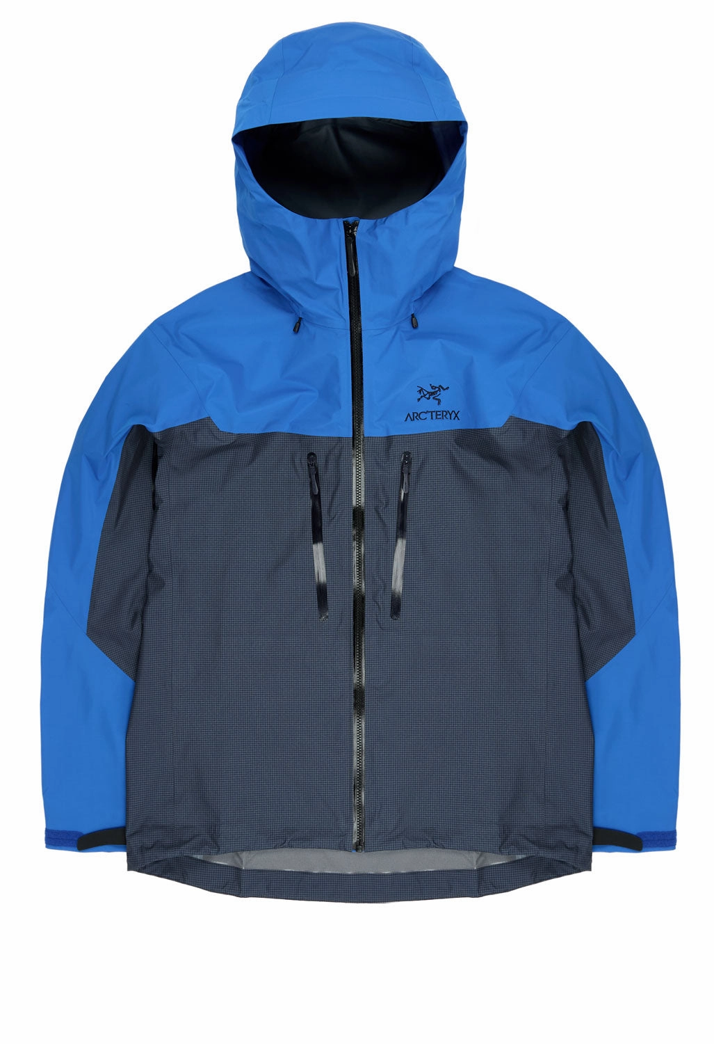 Taped Seam Waterproofing DoubleLayeredCuffs Arc'teryx Men's Alpha GORE-TEX Pro Jacket - Lt Vitality / Black Sapphire
