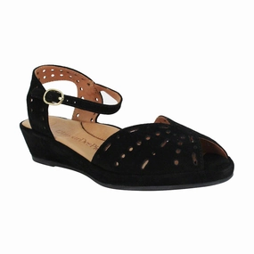 Brenn Peep Toe Sandal Holiday Mood Dual Density