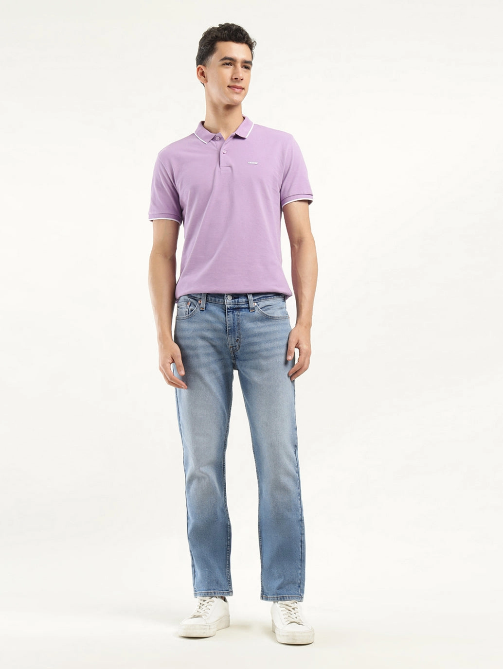 Party Look Luxury Men's 511 Indigo Slim Fit Mid Rise Jeans