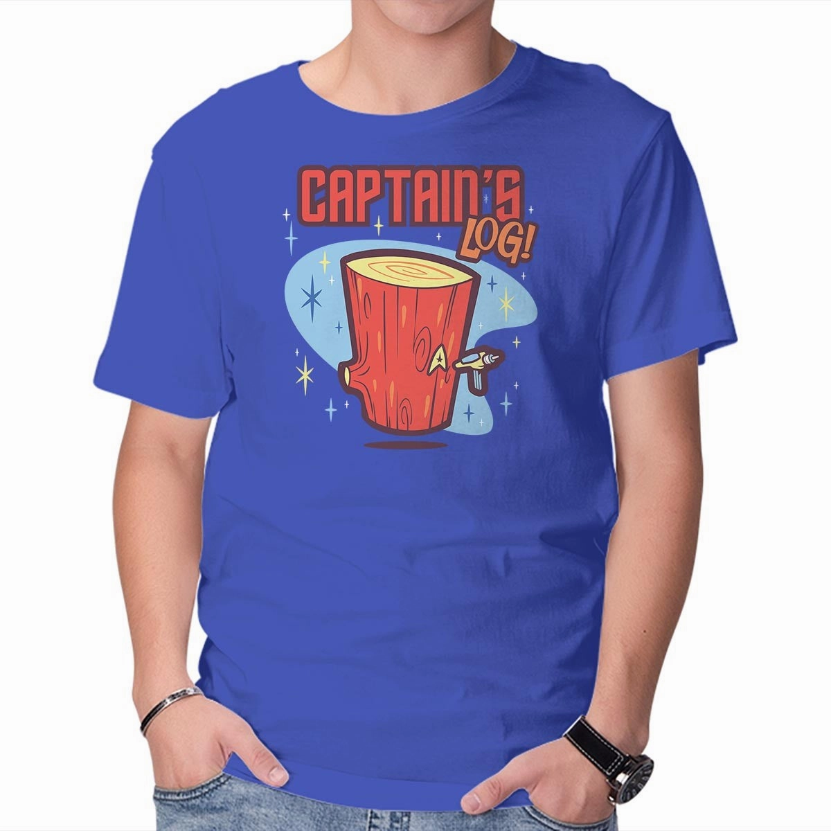 Flexible Ribbed Neckline Non Irritating Collar Captain's Log