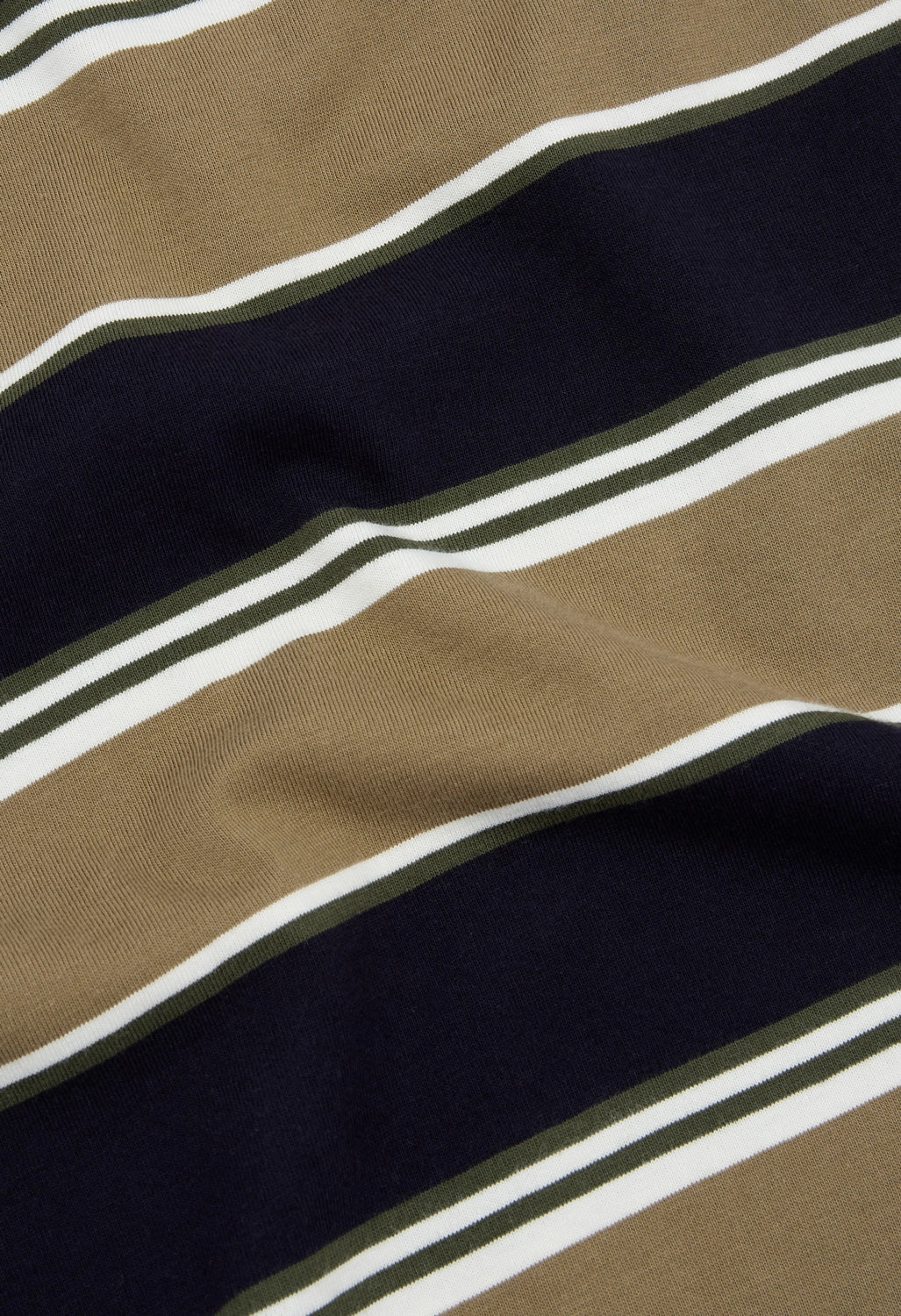 Carhartt WIP Malone T-Shirt - Malone Stripe, Brass Running Gear