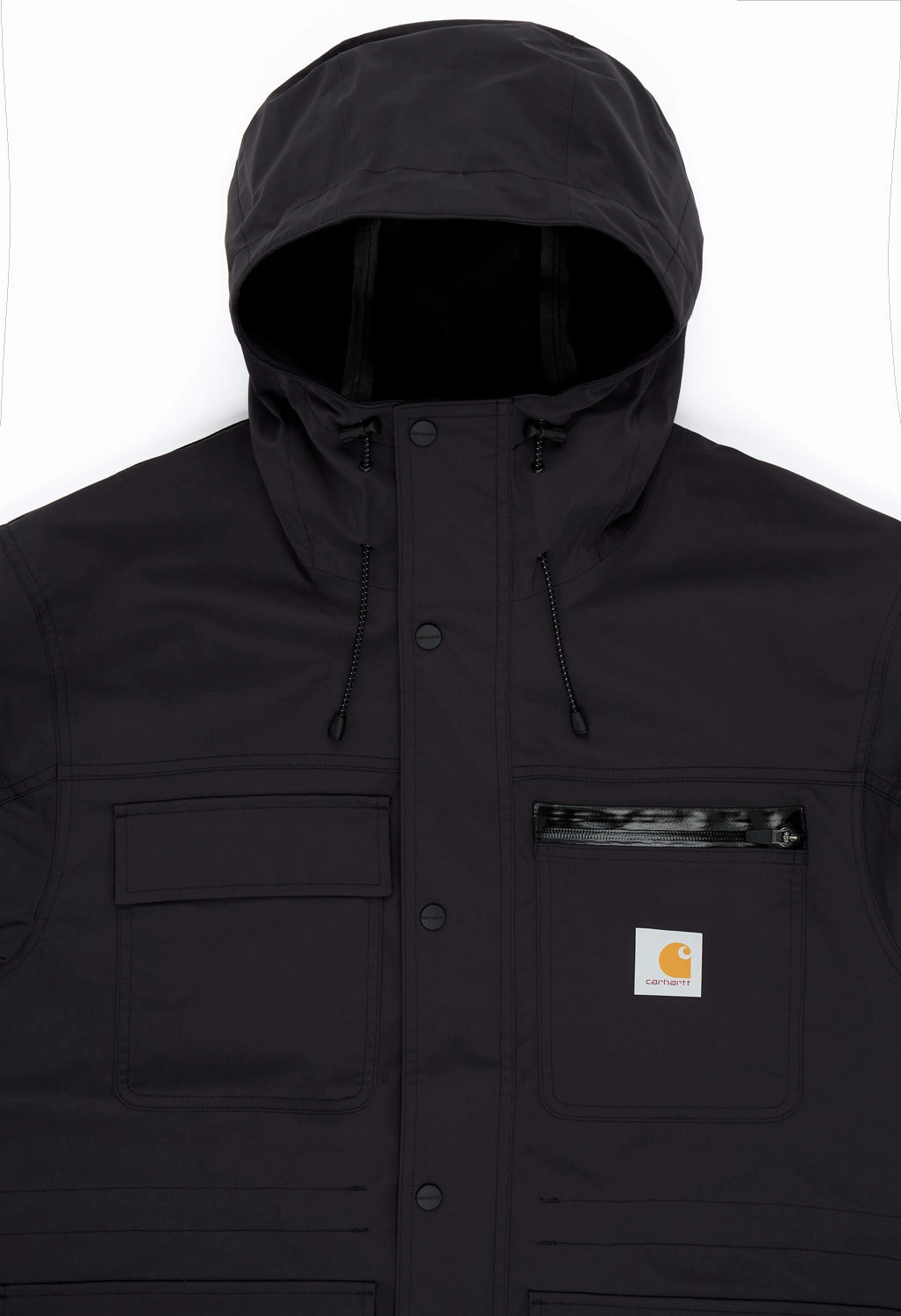 Heat Sealed Seams Carhartt WIP Men's Bowden Jacket - Black / Black