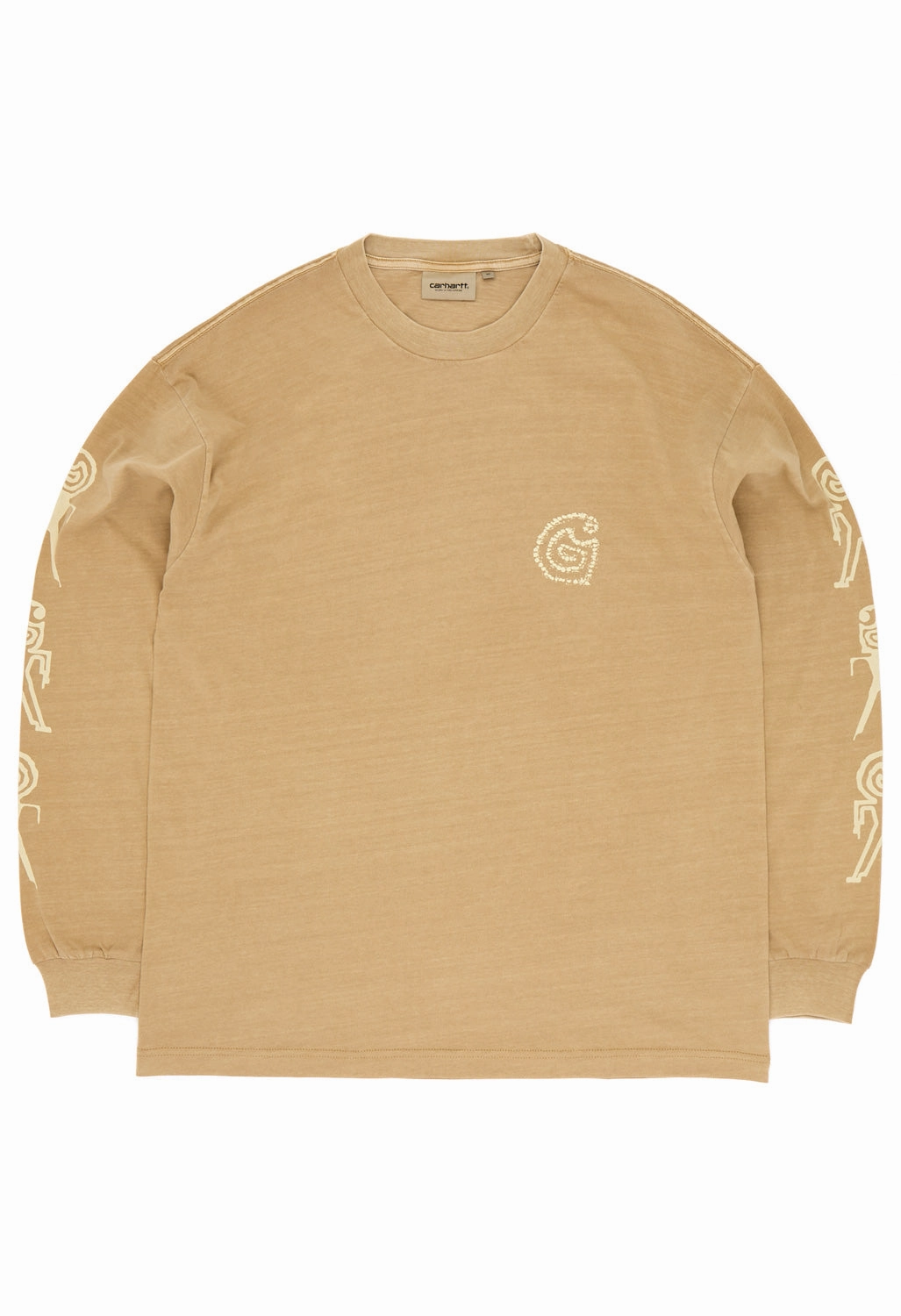 Carhartt WIP Men's Terrestrial T-Shirt - Dusty H Brown / Natural Informal charm Eco Friendly Material