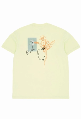 Versatile Wearable Relaxed Waist Carhartt WIP Senses T-Shirt - Air Green