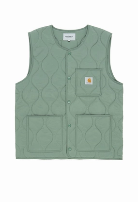 Kangaroo Pocket Static Dissipating Threading Carhartt WIP Skyton Vest - Park