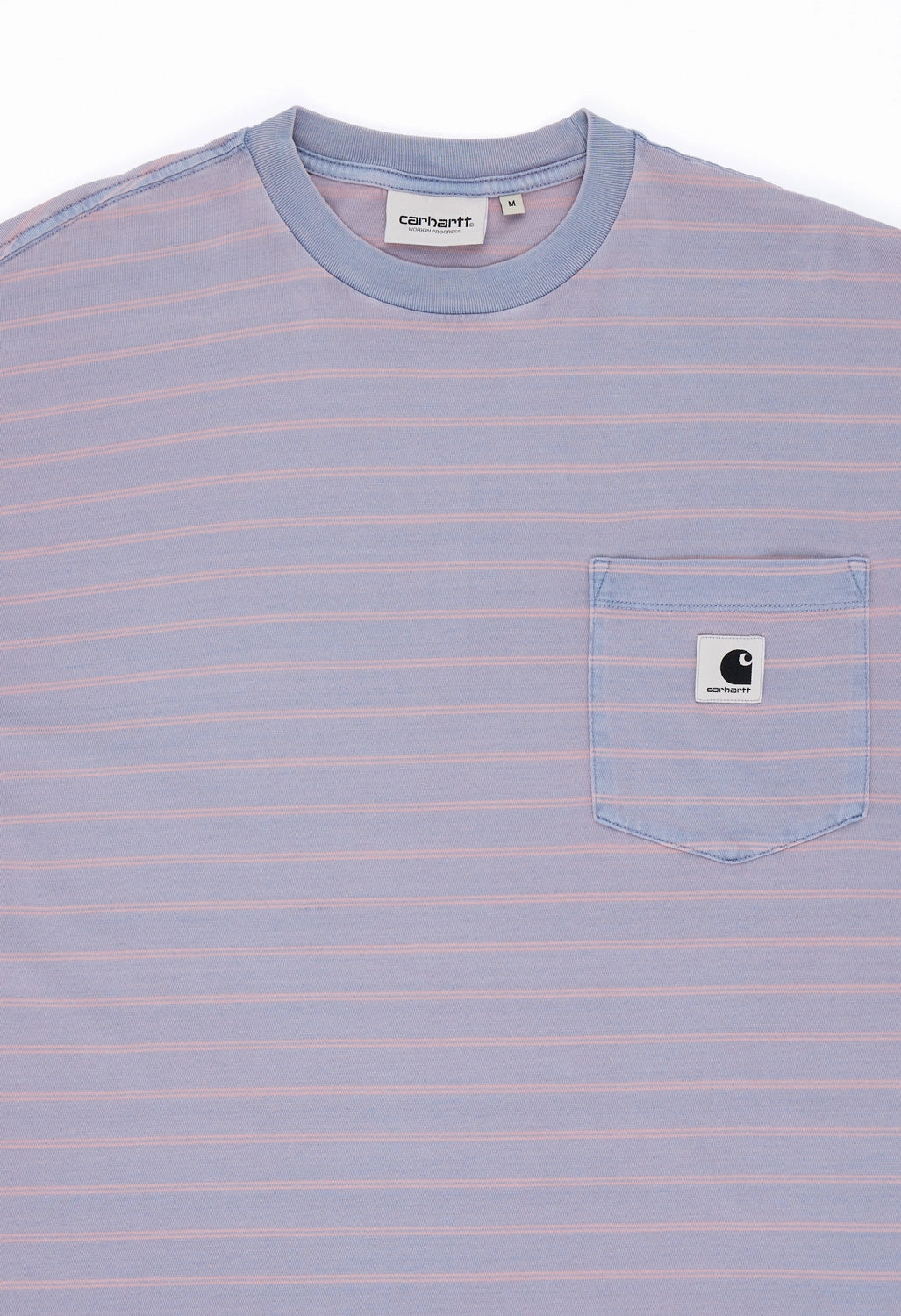 Vegan Breathable Comfort Fit Carhartt WIP Women's Brodina T-Shirt  - Pink Fog