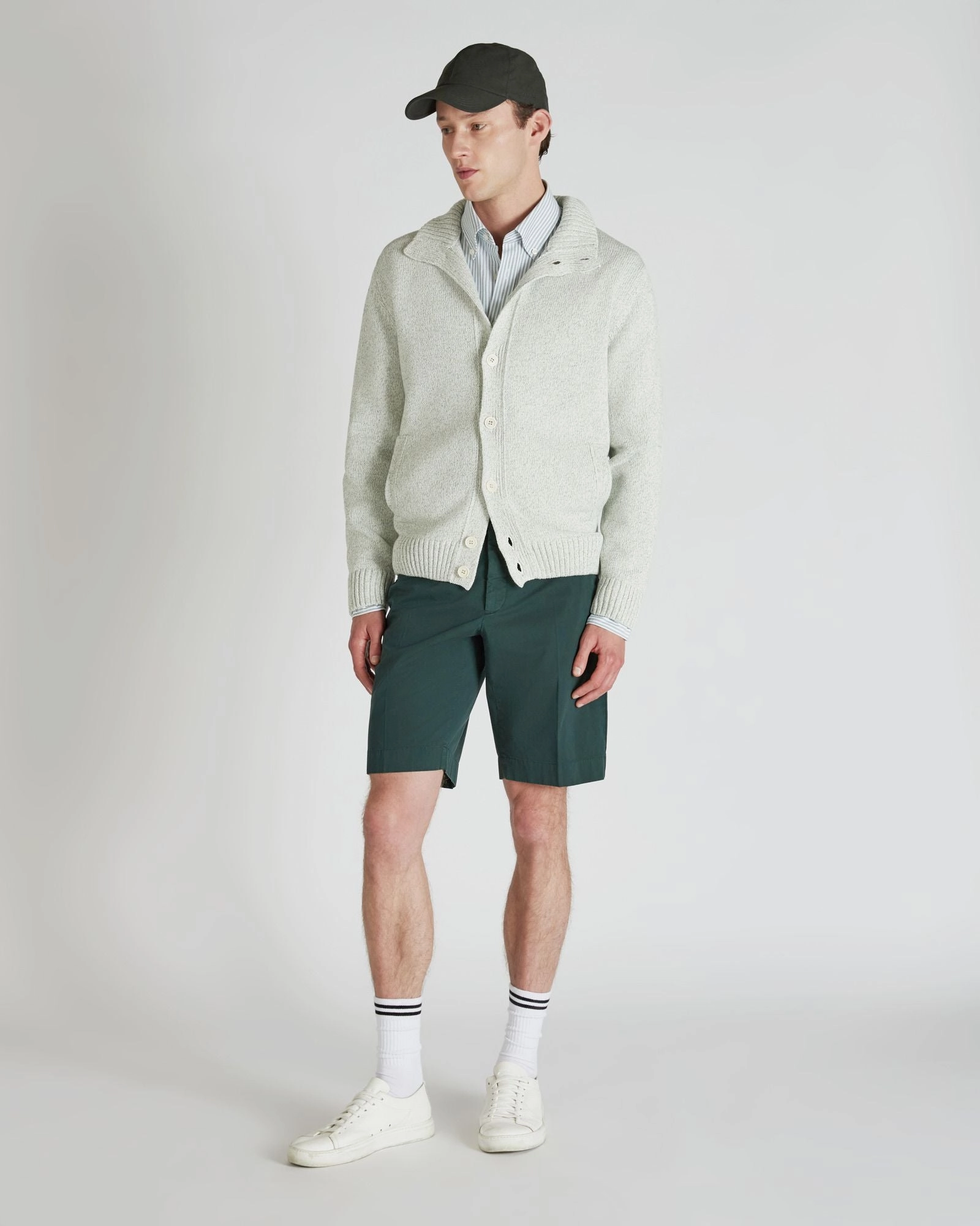 Casual-fit cotton Oxford casual shirt Snag Resistant Fabric