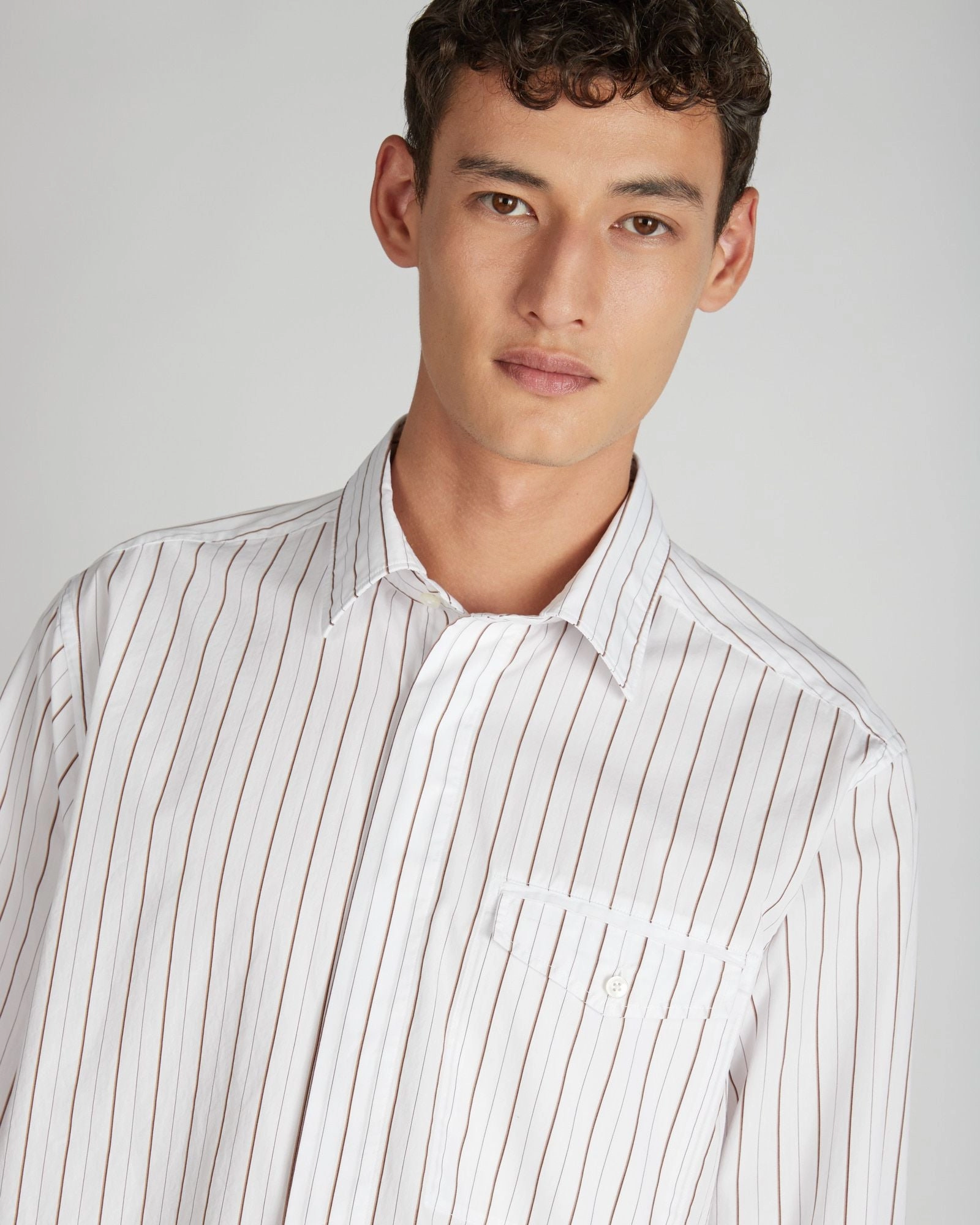 Thermoregulating Fabric Quality Material Casual fit cotton shirt