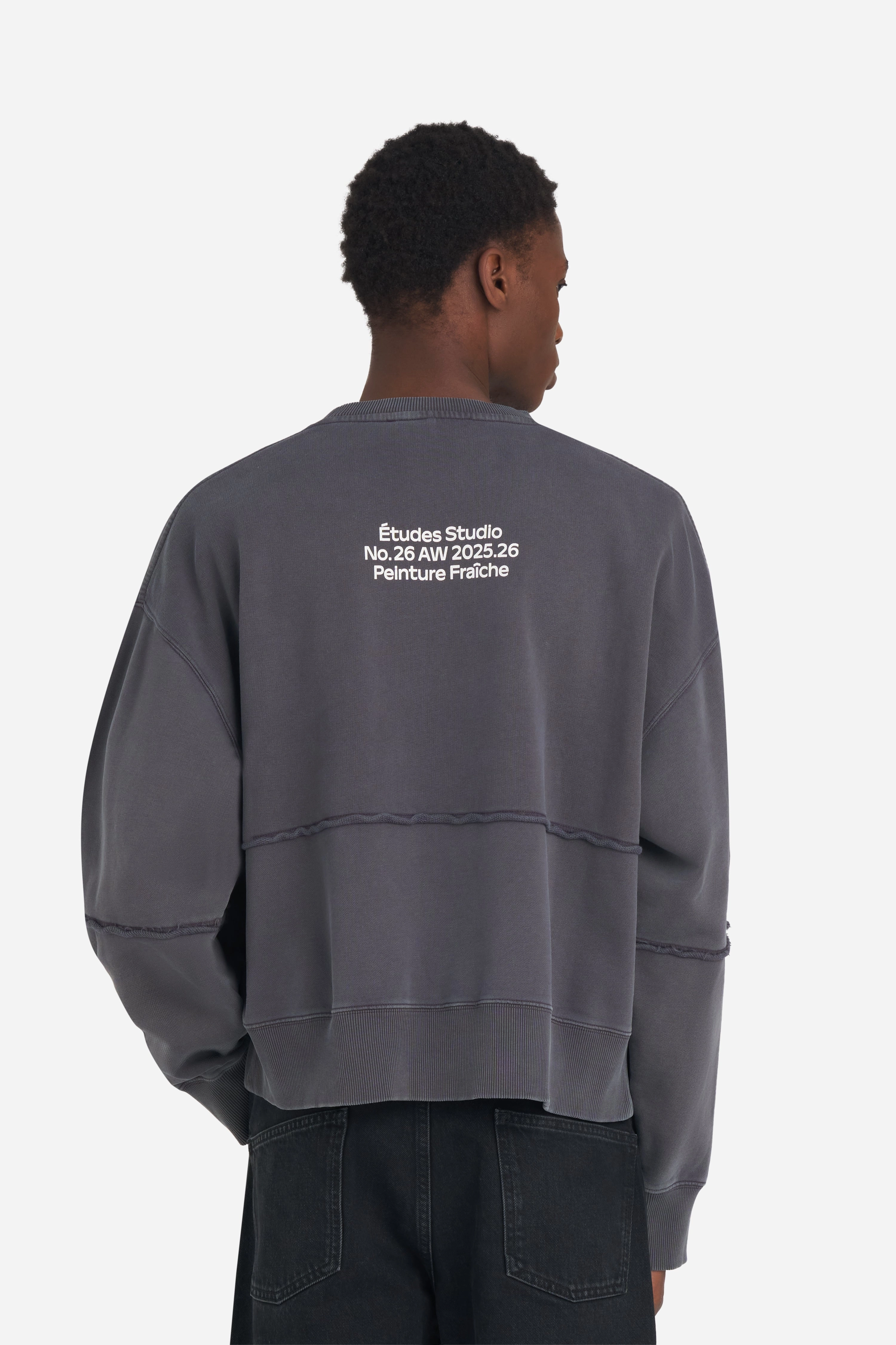 BOXY SWEATSHIRT SEASON Smooth Texture Cozy Layers
