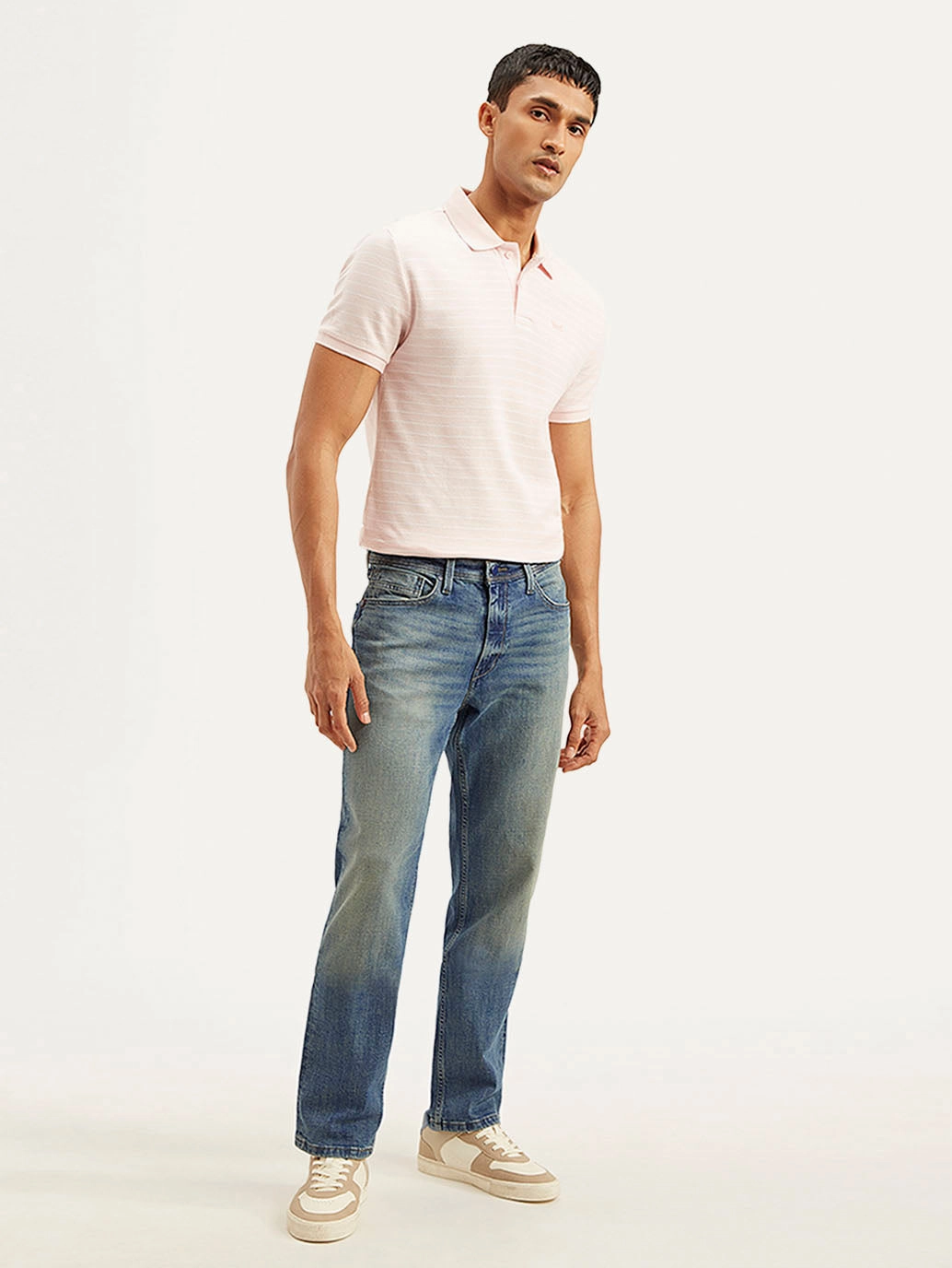 Traveler Gear Sustainable All Season Fabric Weight Men's 541 Blue Athletic Tapered Fit Mid Rise Jeans