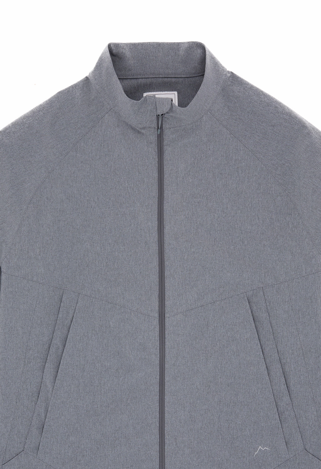 Ultra Soft Brushed Interior CAYL Men's Double Pocket Jacket - Grey Melange